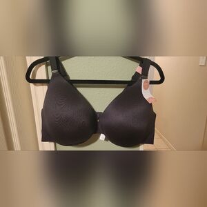 Cacique Black Full-Coverage Bra